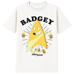 アニメキャラクター メンズ トップス Tシャツ グラフィック Licensed Character Menstar Trek Lower Decks Badgey Graphic Tee White ホワイト