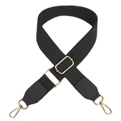 新品 【ブラック】ショルダーベルト ショルダーストラップ バッグ用 太め 肩掛けベルト 紐 単品 ショルダーバッグ ベルトのみ 無地