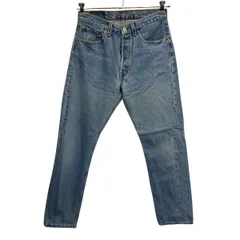 90～00s USA製 Levi's 501 レディース デニムパンツ W31 ブルー リーバイス ボタンフライ ～00年代 赤タグ アメカジ ジーンズ 2603-319