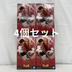 未開封 ワンピース MAXMATIC PLUS  モンキー・D・ルフィ 4個セット LF3426  f099