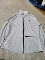 M)フットジョイ ストライプ ゴルフ ジャケット