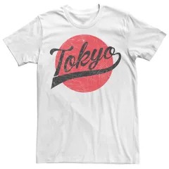 アニメキャラクター メンズ トップス Tシャツ Licensed Character Mens Tokyo Sunrise Flag Design Tee White ホワイト
