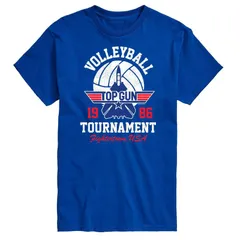 アニメキャラクター メンズ トップス Tシャツ Licensed Character Mens Top Gun Volleyball Tournamentee Blue ブルーのサムネイル