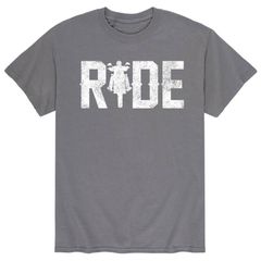 アニメキャラクター メンズ トップス Tシャツ Licensed Character Mens Ride Motorcycle Tee Gray グレー