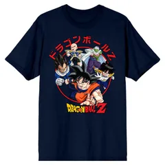 アニメキャラクター メンズ トップス Tシャツ Licensed Character Mens Dragon Ball Z Fighters Tee Black ブラック