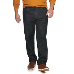 ソノマ メンズ ボトムス デニムパンツ トール ジーンズ Big Tall Sonoma Goods For Life RelaxedFit Jeans Dark Rinseのサムネイル