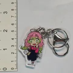 鬼滅の刃 甘露寺 蜜璃 アクリル キャラクター キーホルダー キーリング ホルダー