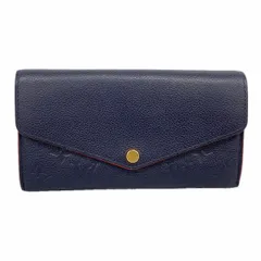 【6cb1533-k】ルイヴィトン 長財布 モノグラム・アンプラント ポルトフォイユサラ M62125 マリーヌルージュ【中古】レディース