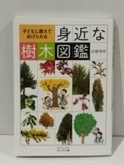 子どもに教えてあげられる 身近な樹木図鑑 (ビジュアルだいわ文庫)　岩槻 秀明　(260312mt)のサムネイル