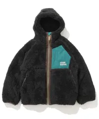 新品 [クリフメイヤー] ジャケット シャギーボア フード キッズ ジュニア 子供服 男女兼用 130 ブラック