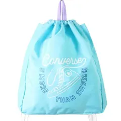 新品 [コンバース] プールバッグ ナップサック 225106 サックス フリー