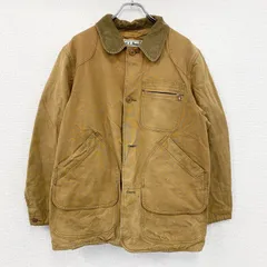 古着 used　～80s　L.L.Bean　エルエルビーン　ハンティングジャケット　コーデュロイカラー　茶色　ブラウン　Mサイズ　