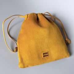 miumiu ミュウミュウ スエード ポーチ ダッチェス バッグ 5NG010