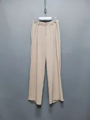 ツータック ワイド スラックス