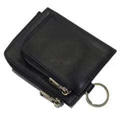 【新品】 [SCIENCER] 薄い コンパクト 財布 小銭入れ 本革 フルグレインレザー メンズ L字ファスナー コインケース 札入れ カード入れ (クラシックCP) 0