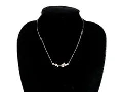 美品　スワロフスキー　SWAROVSKI　クリスタル　 Constella　コンステラ　フェイクパール　ネックレス　シルバーカラー　送料無料