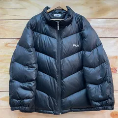 FILA フィラ　ダウンジャケット　ビッグサイズ　5 L  光沢ナイロン
