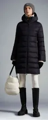 【成】22A/W MONCLER DOMBES GIUBBOTTO  H20931C00046 539ZD Size 2 モンクレール ロングダウンジャケット レディース【5560YO】C12