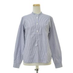 マーガレットハウエル⭐️ノーカラーシャツ SOFT WASHED COTTON - メルカリ