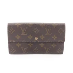 LOUIS VUITTON ルイ・ヴィトン ポシェット ポルトモネ クレディ 二つ折り長財布