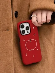 赤いリンゴ 2in1 ケース - iPhone 17 Pro Max / 16 Pro Max / 17 / 15 / 14対応