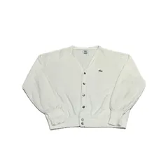 古着　80年代  IZOD LACOSTE アクリルカーディガン