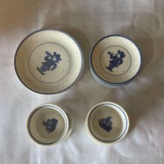 2枚セット】綿貫宏介 無汸庵 絵皿 染付 飾り皿 - メルカリ