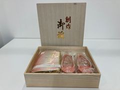 和装用バッグ 草履セット 桐箱入り - メルカリ