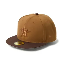 [即納]NEWERA ニューエラ 59FIFTY Tonal Logo ヒューストン・アストロズ トーステッドピーナッツ/バーントウッド  メンズ 男性 帽子 ハット HAT キャップ CAP 小物 国内正規品 正規取扱店 NEW ERA  プレゼント ギフト