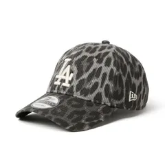 [即納]NEWERA ニューエラ 9TWENTY Leopard ロサンゼルス・ドジャース ブラック　アイボリー　CAP 調節可能 メンズ　プレゼント ギフト 贈り物