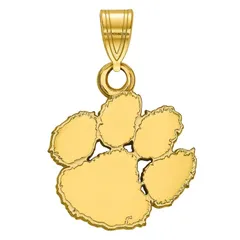 ロゴアート レディース アクセサリー ブレスレット・バングル・アンクレット LogoArt 10k Yellow Gold Clemson Tigersmall Pendant 10k Gold ゴールド