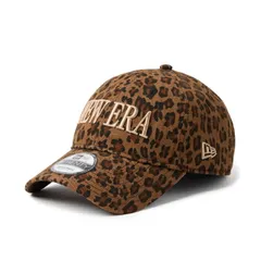 [即納]NEWERA ニューエラ 9TWENTY Leopard ブラウン ベージュ　CAP 調節可能 メンズ　プレゼント ギフト 贈り物