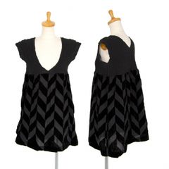 ⭐️訳ありタグ無しイッセイミヤケボルドーチュニック極美品