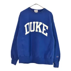 Champion チャンピオン REVERSE WEAVE リバースウィーブ カレッジスウェット ブルー(メンズ MEDIUM)中古 古着 X4952