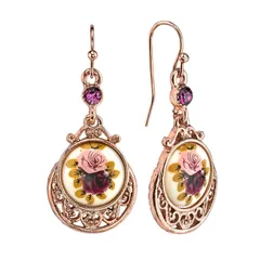 1928 レディース アクセサリー ピアス・イヤリング 1928 Flower Drop Earrings Multi マルチカラー