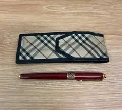 BURBERRY バーバリー ボールペン ポーチ セット ノバチェックのサムネイル