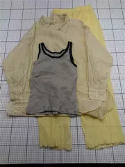 ◇ ⊂ ローリーズファーム LOWRYS FARM シャツ＆パンツ＆タンクトップ 3点セット レディース E  【1602240001848】