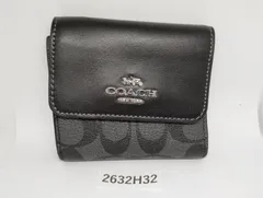 【2632H32】　美品 コーチ COACH 3つ折り財布 中古