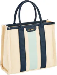 新品 [YONEX] テニス ミニトートバッグ 撥水 ポケット付き BAG2551M ホワイト/ネイビー