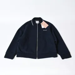 新品未使用 MIUMIU ミュウミュウ Piquet Blend Blouson ピケブレンド ブルゾン ML1258 サイズ38 ネイビー コットン 中古 4b012283のサムネイル