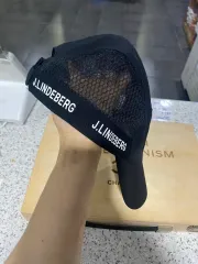 J.LINDEBERG（J.リンドバーグ） ブラック メッシュキャップ