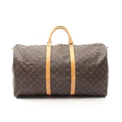 ルイ・ヴィトン LOUIS VUITTON ボストンバッグ キーポル バンドリエール60 M41412 PVCコーティングキャンバス レザー キーポル・バンドリエール60 ユニセックス Used B