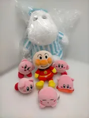 【送料無料】ムーミン アンパンマン カービィ ぬいぐるみ 7点まとめ売り キャラクターセット 251226-3T