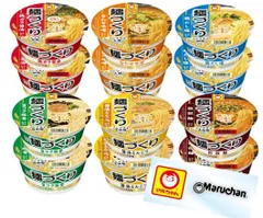 訳あり マルちゃん 麺づくり6種アソート各2個 (醤油・味噌・豚骨・塩・担々麺・醤油とんこつ )計12個セット（賞味期限：2026年5月11日）