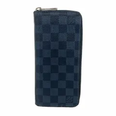 ★SALE【6bd5254】ルイヴィトン 長財布 ダミエ・グラフィット ジッピーウォレットヴェルティカル N63095 ブラック【中古】メンズ