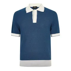 ブリオーニ メンズ トップス ポロシャツ Brioni Menshort Sleeve Polo Shirt Royal Blue ブルーのサムネイル
