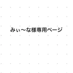 みぃ〜な様専用