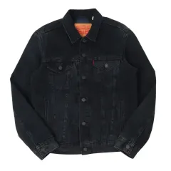 リーバイス コットン チェック ライナー 3rd トラッカー デニムジャケット