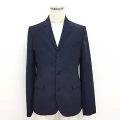 カルヴェン CARVEN  テーラードジャケット 48 L相当 3B  ネイビー 中古  新品同様  美品のサムネイル