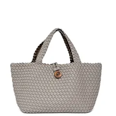 新品 [VITAFELICE] ヴィータフェリーチェ リバーシブル メッシュ BIG トートバッグ レディース bsib-p4212s (グレーチャコール)